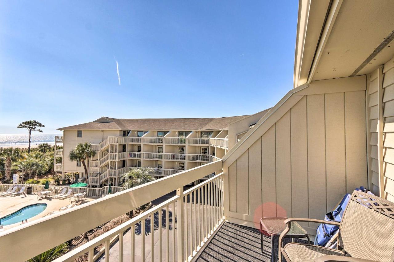 Beachfront Condo With Pool Access In Hilton Head! Hilton Head Island Exterior photo