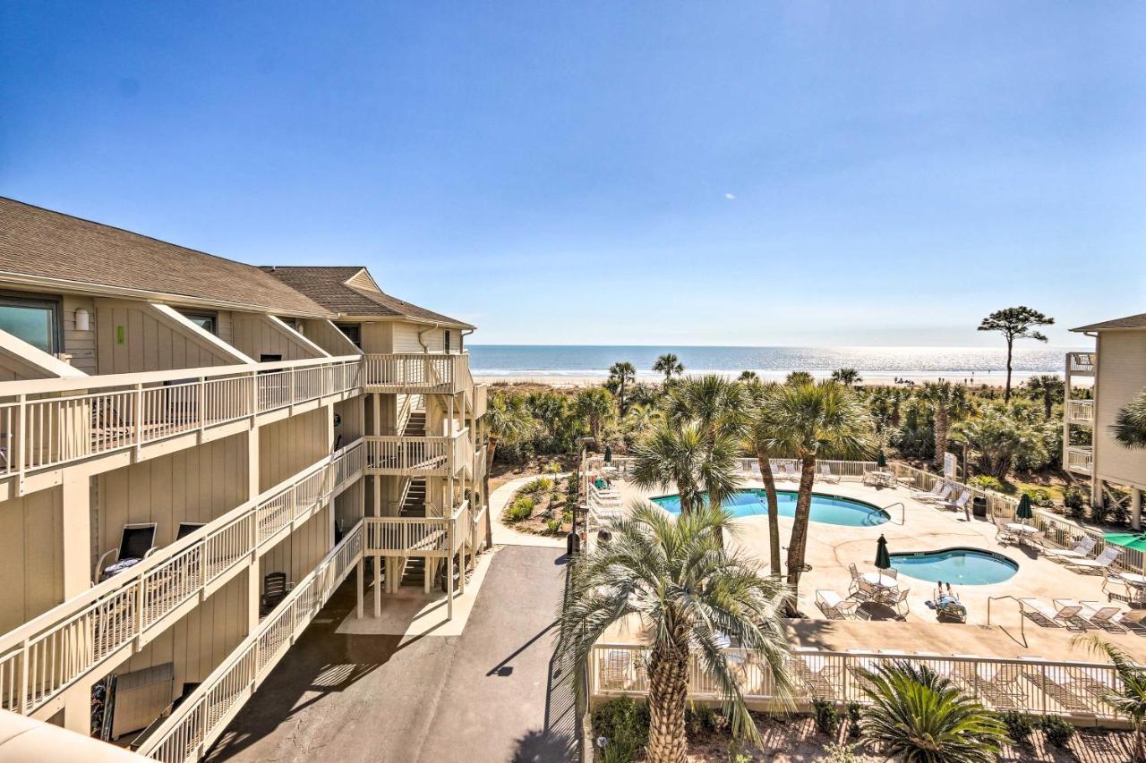 Beachfront Condo With Pool Access In Hilton Head! Hilton Head Island Exterior photo